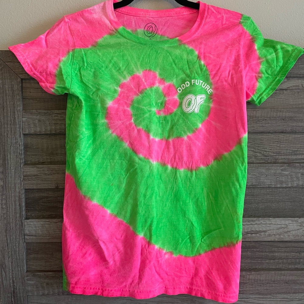 Tie-dye Odd Future T-shirt, size Small. Like new.